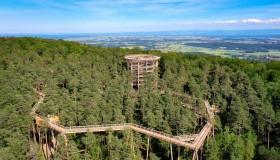 The first French Alsace Treetop Walk